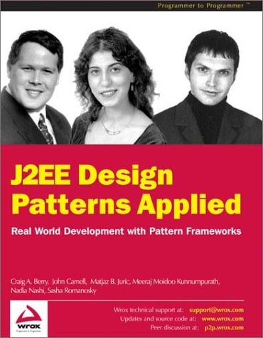 J2EE Design Patterns Applied - Matjaz Juric, Craig Berry, John Carnell, Meeraj Kunnumpurath, Nadia Nashi