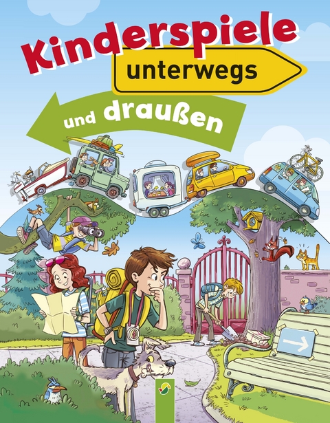 Kinderspiele unterwegs und draußen - Petra Kulbatzki