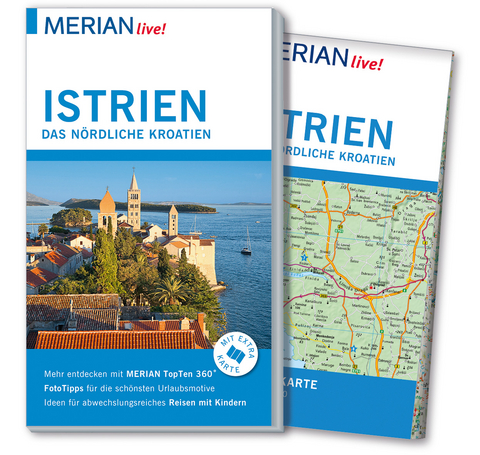 MERIAN live! Reiseführer Istrien Das nördliche Kroatien - Peter Hinze