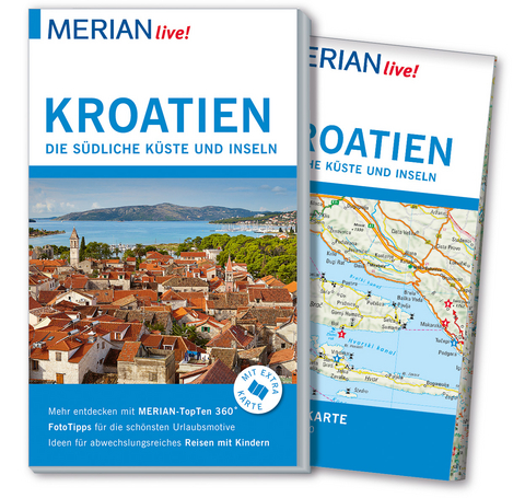 MERIAN live! Reiseführer Kroatien Südliche Küste und Inseln - Harald Klöcker