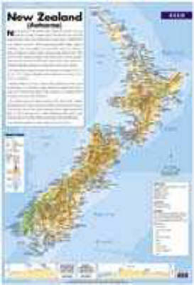 Map of New Zealand Wallchart (Senior)