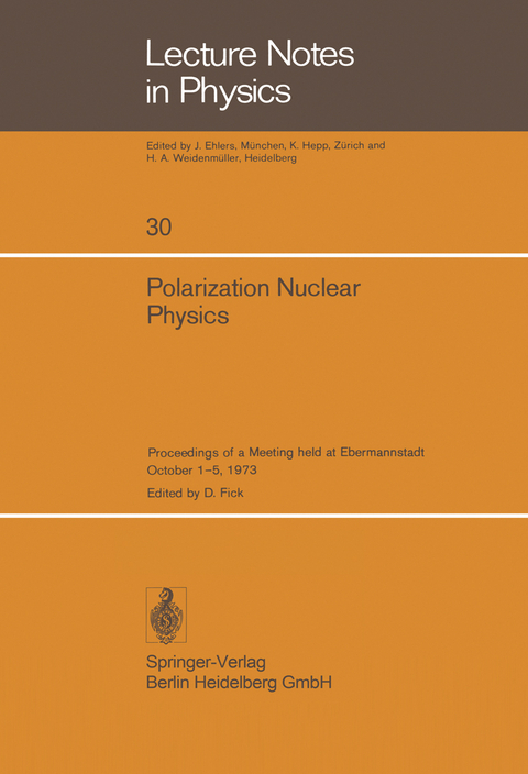 Polarization Nuclear Physics - 