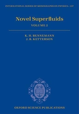 Novel Superfluids - 