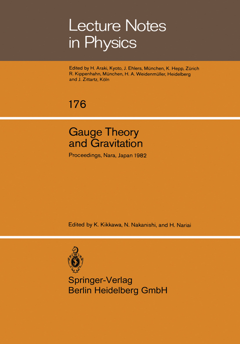 Gauge Theory and Gravitation - 