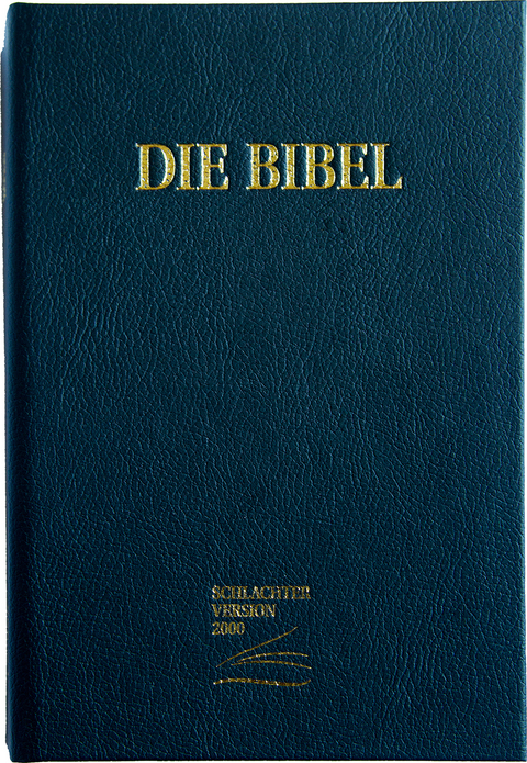 Schlachter 2000 Bibel - Großdruckausgabe (Hardcover, schwarz)