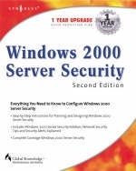 Windows 2000 Server Security -  Syngress Media