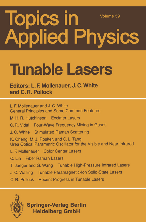 Tunable Lasers - 