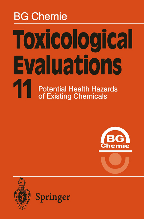 Toxicological Evaluations 11 - BG Chemie