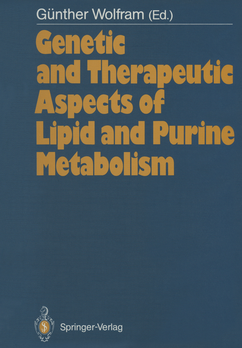 Genetic and Therapeutic Aspects of Lipid and Purine Metabolism - 