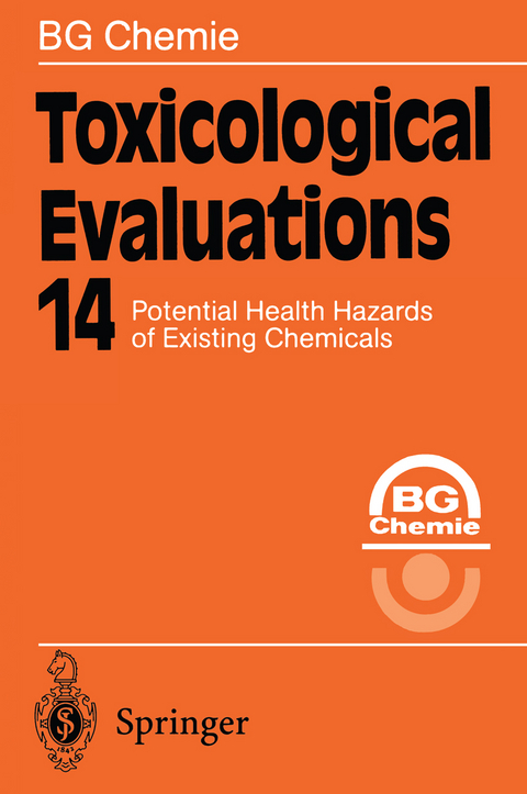 Toxicological Evaluations - BG Chemie