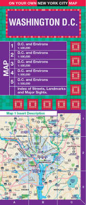 Washington DC Street Map - Jeff Brauer