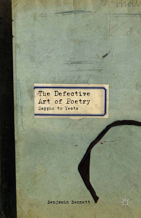 Defective Art of Poetry -  B. Bennett