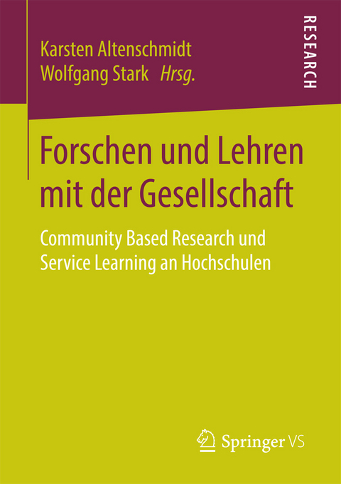 Forschen und Lehren mit der Gesellschaft - 