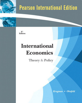 International Economics:Theory and Policy: International Edition with MyEconLab in CourseCompass plus eBook Student Access Kit - Paul R. Krugman, Maurice Obstfeld, . . Pearson Education