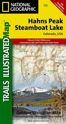 Hahns Peak/steamboat Lake - National Geographic Maps