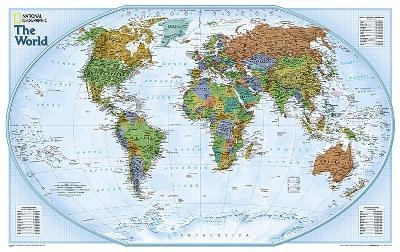 World Explorer, Laminated - National Geographic Maps