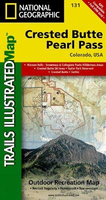 Crested Butte/pearl Pass - National Geographic Maps