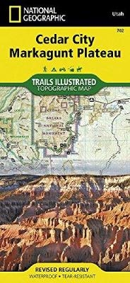 Cedar Mountain/ashdown Gorge - National Geographic Maps