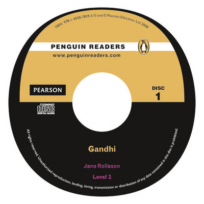 PLPR2:Gandhi Bk/CD Pack - Jane Rollason