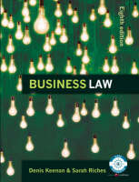 Online Course Pack: Buisness Law and Contract Law Online Study Guide Access Card ( Blackboard) - Denis Keenan, Sarah Riches, Jon Rush