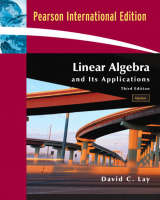 Valuepack:Linear:Algebra and its Applications with CD-ROM, Update:International Edition with MML student Access Kit/Student Study Guide Update. - David C. Lay, . . Pearson Education