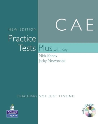 Practice Tests Plus CAE New Edition Students Book with Key/CD Rom Pack - Nick Kenny, Jacky Newbrook