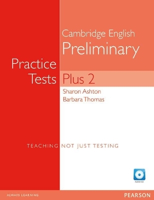 PET Practice Tests Plus 2: Book with CD-Rom - Barbara Thomas