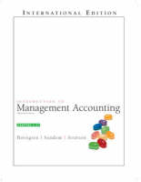 Online Course Pack: Introduction to Management Accounting, Chap.  1-17:(International Edition) with BlackBoard OneKey Student Access Kit for Horngren - Charles T. Horngren, Gary L. Sundem, William O. Stratton