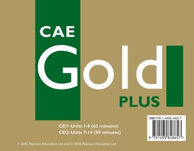 CAE Gold Plus CBk Class CD 1-2 - Nick Kenny, Jacky Newbrook