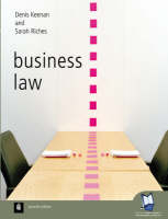 Online Course Pack: Business Law with OneKey WebCT Access Card: Keenan, Business Law 7e - Denis Keenan, Sarah Riches