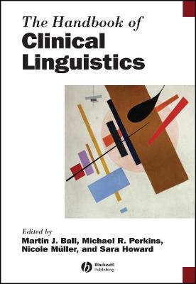 The Handbook of Clinical Linguistics - 