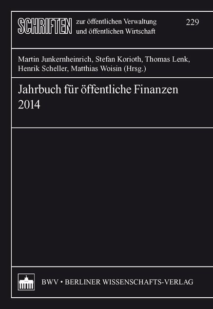 Jahrbuch für öffentliche Finanzen (2014) - 