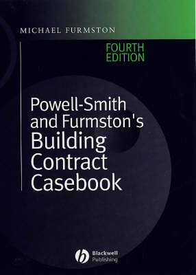 Building Contract Casebook - Michael Furmston