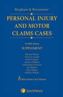 Bingham and Berrymans' Personal Injury and Motor Claims Cases - Michael Pether, Victoria Cargill, Gavin Beardsell, David Brown, Christopher Newton Euro