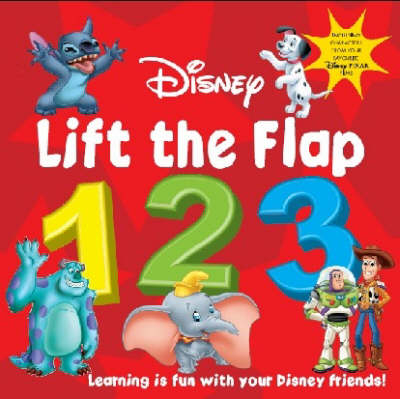 Disney Plus Pixar Lift the Flap 123