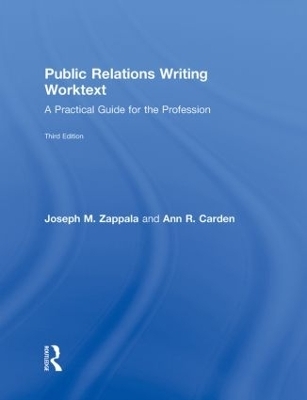 Public Relations Writing Worktext - Joseph M. Zappala