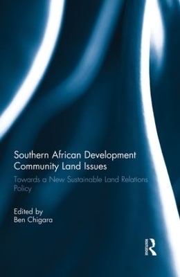 Southern African Development Community Land Issues - 