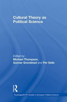 Cultural Theory as Political Science - 