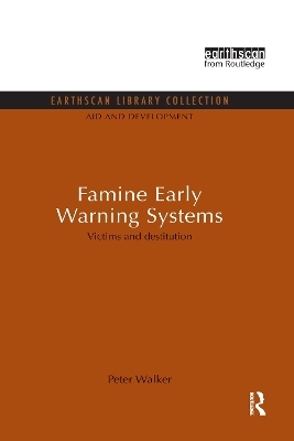 Famine Early Warning Systems - Peter Walker