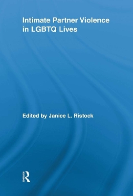 Intimate Partner Violence in LGBTQ Lives - 