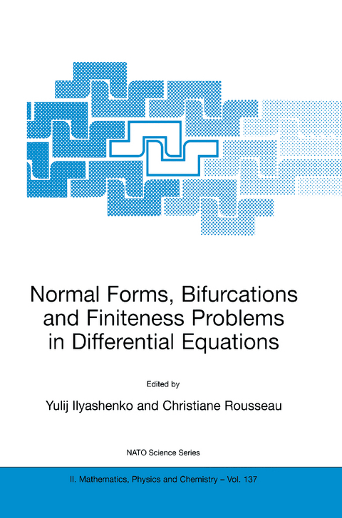 Normal Forms, Bifurcations and Finiteness Problems in Differential Equations - 