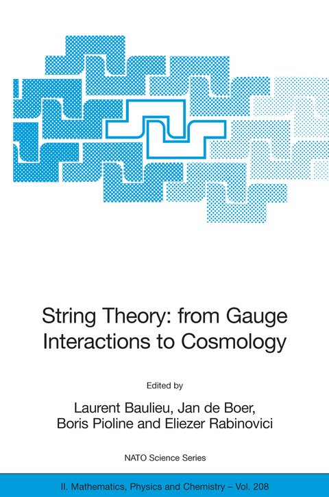 String Theory: From Gauge Interactions to Cosmology - 