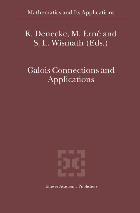 Galois Connections and Applications - 