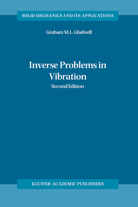 Inverse Problems in Vibration - G.M.L. Gladwell