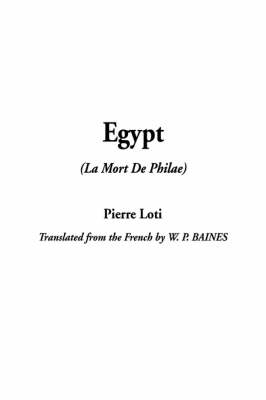 Egypt - Professor Pierre Loti