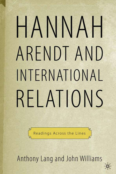 Arendt and International Politics - 