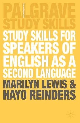 Study Skills for Speakers of English as a Second Language - Marilyn Lewis, Hayo Reinders