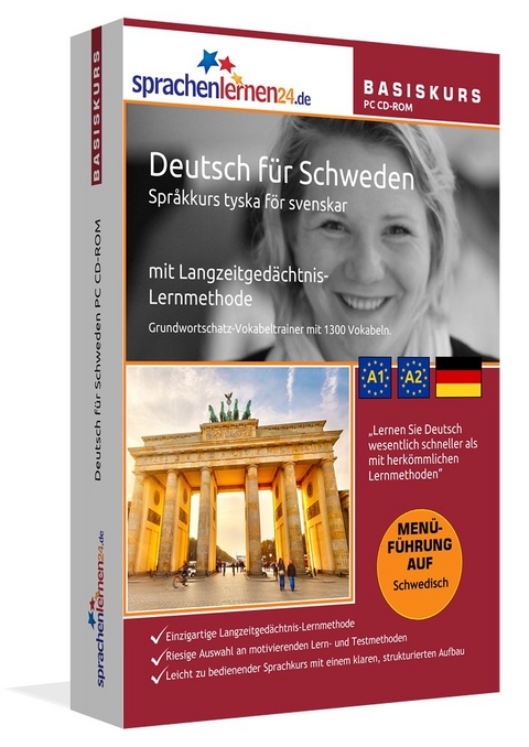 Sprachenlernen24.de Deutsch für Schweden Basis PC CD-ROM