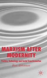 Marxism after Modernity -  R. Abbinnett