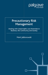 Precautionary Risk Management - M. Jablonowski